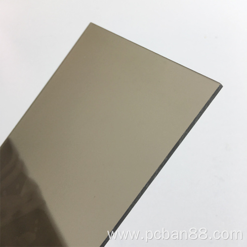 2.5mm brown transparent PC endurance board